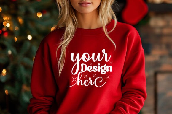 Christmas Sweater Mockup 182 - A Versatile Graphic Design Asset for Product Mockups