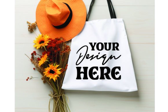 Fall Tote Bag Free Mockup for Branding and Graphics