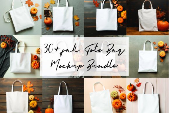 Fall Tote Bag Mockup Bundle Review