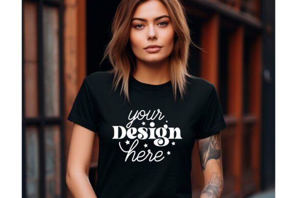 Gildan 5000 Tee Mockup 11 - A Versatile Graphics Asset for Product Mockups