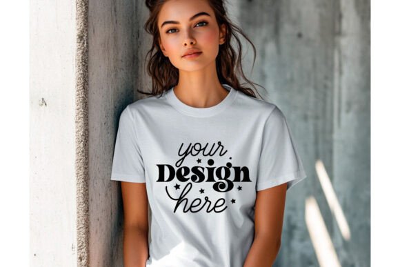 Gildan 5000 Tee Mockup 20 for Product Mockups and Graphics