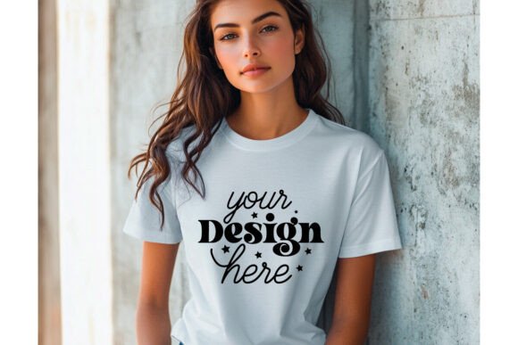 Gildan 5000 Tee Mockup 33 for Crafting and Product Mockups