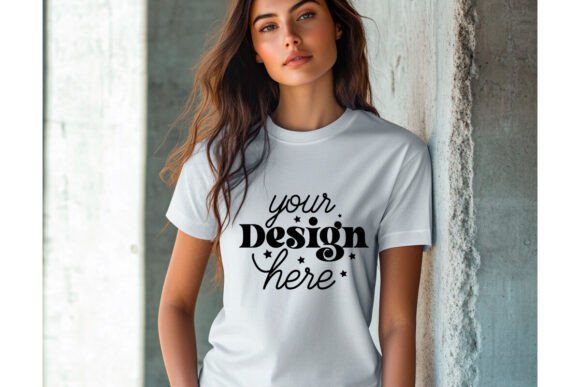 Gildan 5000 Tee Mockup 35 for Product Mockups and Graphics