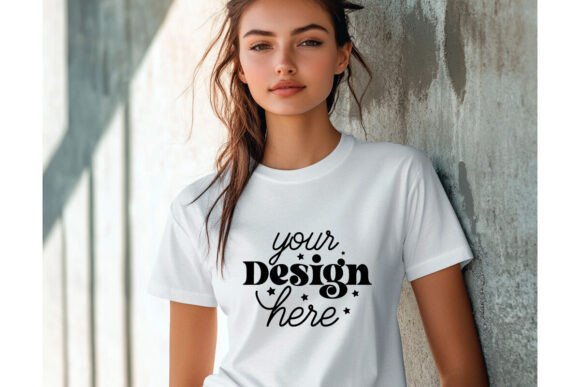 Gildan 5000 Tee Mockup 36 for Product Mockups and Graphics