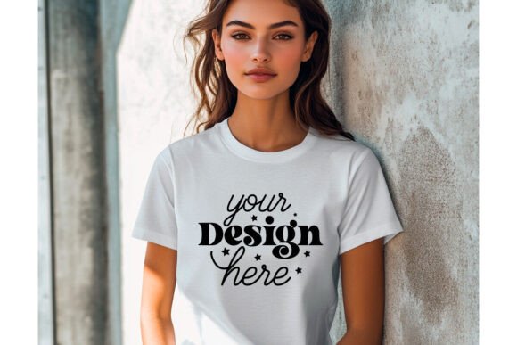 Gildan 5000 Tee Mockup 44 for Product Mockups and Graphics