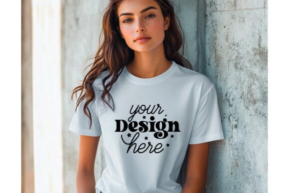 Gildan 5000 Tee Mockup 49 - A Practical Graphic Design Asset for Product Mockups