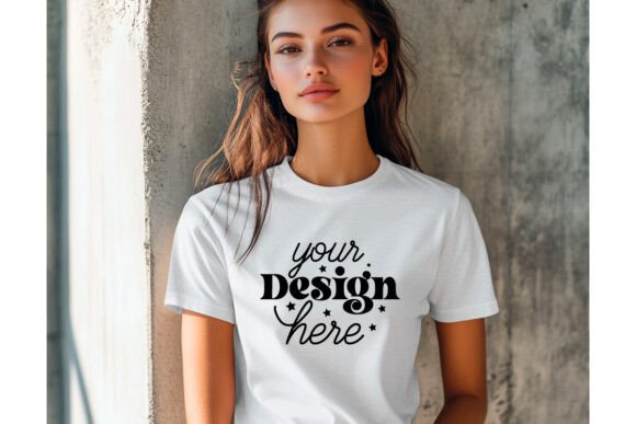 Gildan 5000 Tee Mockup 55 for Graphics and Product Mockups