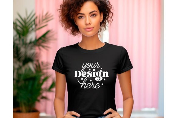 Gildan 5000 Tee Mockup 58 for Product Mockups and Graphics