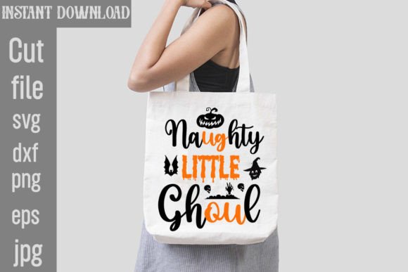 Naughty Little Ghoul SVG Cut File Review