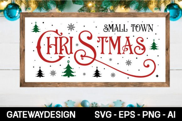 Small Town Christmas Svg Design Review