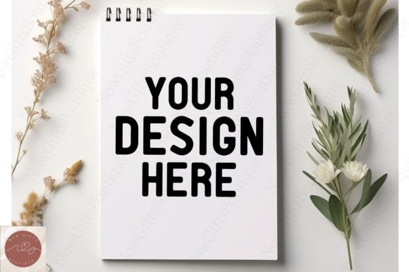 Stationery Flat Lay Notepad Mockup 8 Review