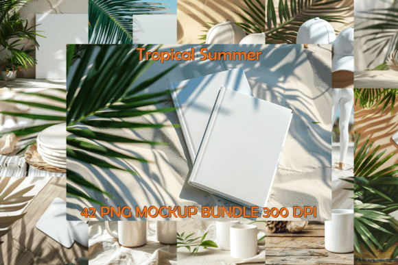 Tropical Summer Mockup Bundle Review