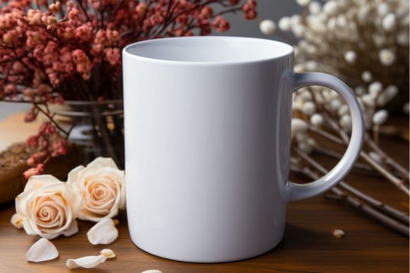 Valentine's Day Coffee Mug Mockup 12 - Graphics for Mugs Amp